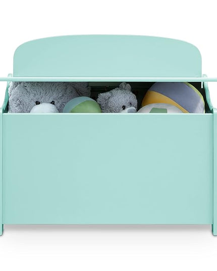 Delta Children MySize Deluxe Toy Box, Mint - LeafyLoom