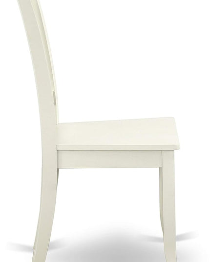 East West Furniture NDDA3-LWH-W Norden 3 Piece Kitchen Set Contains a Rectangle Room Table with Dropleaf and 2 Dining Chairs, 30x48 Inch - LeafyLoom