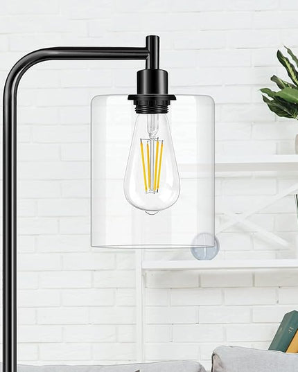 Qimh HD Glass Lamp Shade for Floor Lamp Table Lamp - LeafyLoom