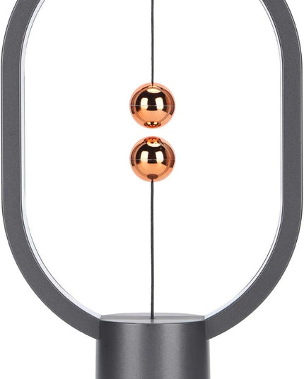 01 Heng Balance Lamp, Smart Magnetic Balance Lamp Magnetic Desk Lamp USB Powered Night Light LED Warm Eye-Care Lamp for Office Bedroom Living Room - LeafyLoom
