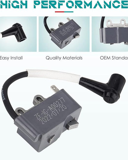 Ignition Coil Fits for Echo Backpack Blower ES-250 PB250LN, PB252, PB-250, ZF277-1, A411000501, A411000500 - LeafyLoom
