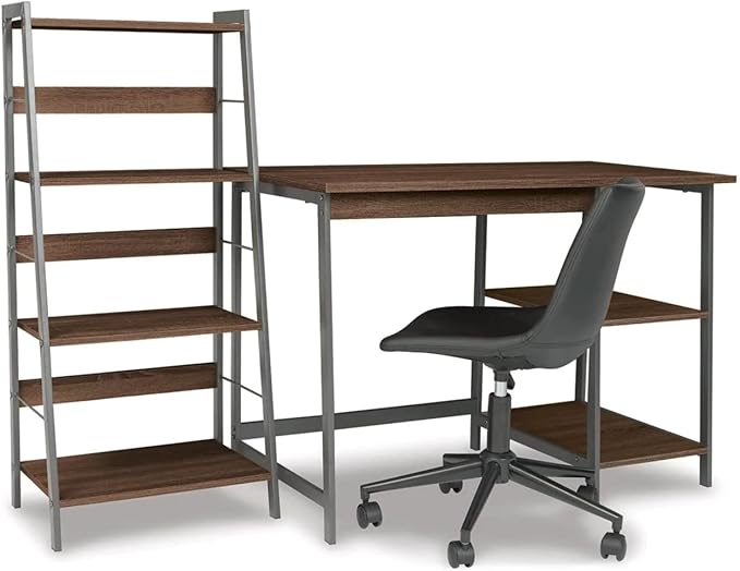 Signature Design by Ashley Soho Desk, Brown - LeafyLoom