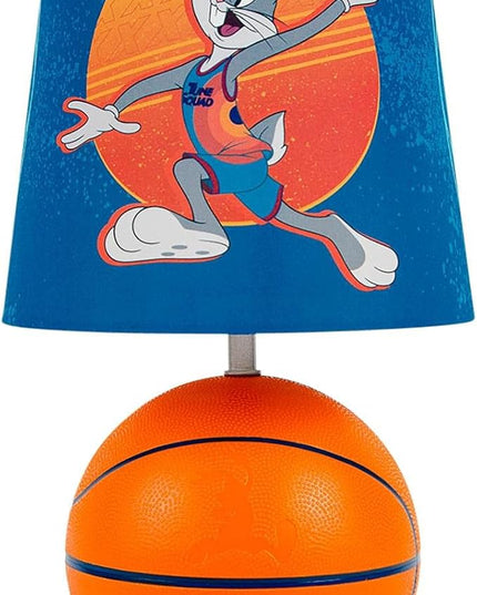 Space Jam 2: A New Legacy Tune Squad Basketball 3D Desk Lamp, Bugs Bunny Mood Light | Home Decor Accessories And Room Essentials | Official Looney Tunes Collectible | 14 Inches Tall - LeafyLoom