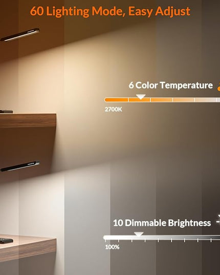 LED Desk Lamp, 12W Reading Desk Lamp for Office Home with 60 Lighting Modes, Touch Control & Timer Function, 750LM Bright Eye-Caring Gooseneck Desk Light Table Lamp for Study, Work, Black - LeafyLoom