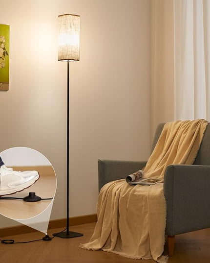 Floor Lampswith LED Bulb for Living Room, Modern LED Standing Lamp Reading Light 3 Color Temperatures Adjustable Bedside Lamps for Bedroom Living Room Office Decor - LeafyLoom