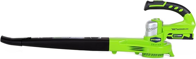 Greenworks 24V Sweeper, 2.0Ah Battery and Charger Included - LeafyLoom