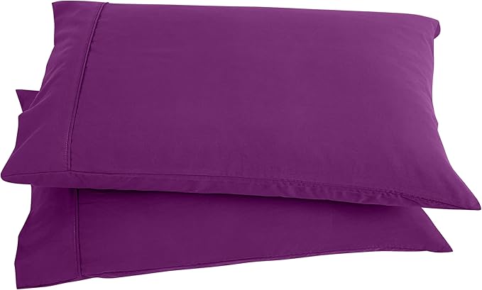 Elegant Comfort Softest and Coziest 6-Piece Sheet Set - 1500 Premium Hotel Quality Microfiber - Deep Pocket, Wrinkle Resistant 6-Piece Paisley Pattern Bed Sheet Set, California King, Paisley Purple - LeafyLoom