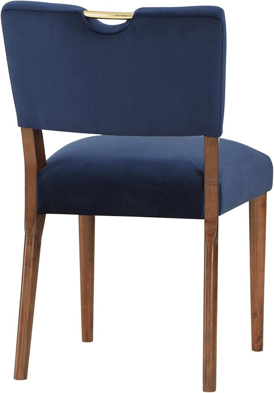 NicBex Haerin-SD-00134-LWJ Dining Chairs, 23"x19"x33", Navy Blue - LeafyLoom