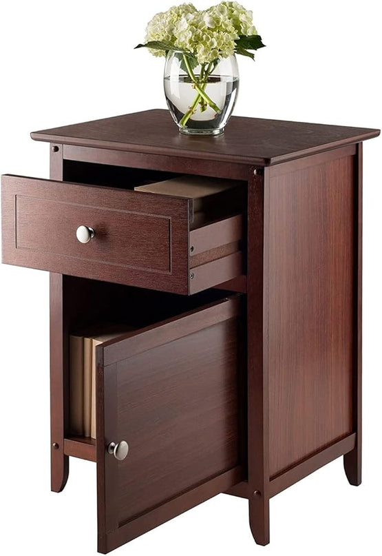 Winsome Wood Nolan Occasional Table + Eugene Accent Table Bundle | Solid Wood - LeafyLoom