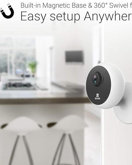 EZVIZ Indoor Security Camera 1080P WiFi Baby Monitor, Smart Motion Detection, Two-Way audio, 40ft Night Vision, Works with Alexa & Google Assistant(C1C) EZVIZ