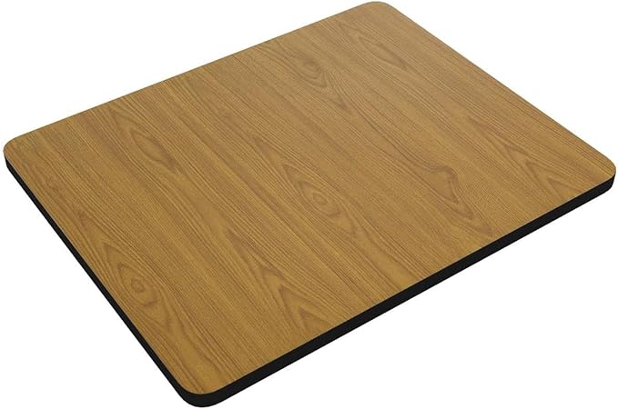 Flash Furniture Glenbrook 24'' x 30'' Rectangular Table Top with Natural or Walnut Reversible Laminate Top - LeafyLoom