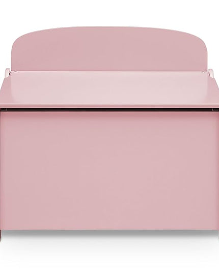 Delta Children MySize Deluxe Toy Box, Dusty Rose - LeafyLoom