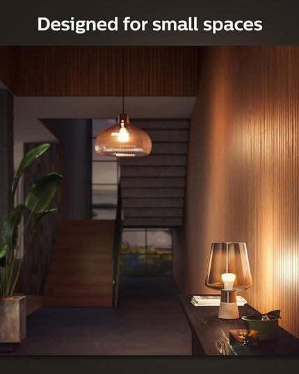 Philips Hue Smart 60W A19 LED Bulb - Soft Warm White Light - 4 Pack - 800LM - E26 - Indoor - Control with Hue App - Works with Alexa, Google Assistant and Apple Homekit PhilipsHue