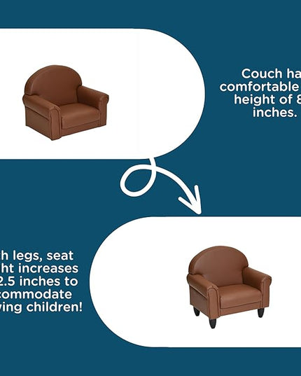 Children's Factory Walnut Grow Chair - LeafyLoom