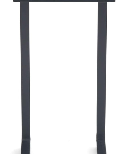 SIMPLIHOME Skyler SOLID MANGO WOOD and Metal 18 Inch Wide Rectangle C Side Table in Walnut Brown, Fully Assembled, For the Living Room and Bedroom - LeafyLoom