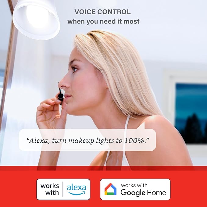 Sengled BR30 Smart Light Bulb, Updated FFS WiFi Led Flood Light Bulbs, Smart Bulbs That Works with Alexa, Google Assistant, E26 Daylight,60W Equivalent, 650LM, 2.4GHz WiFi Only, No Hub Required, 2Pack Sengled