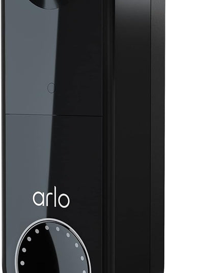 Arlo Essential Video Doorbell Wire-Free - HD Video, 180° View, Night Vision, 2 Way Audio, Direct to Wi-Fi No Hub Needed, Wire Free or Wired, Black - AVD2001B, 1 Count (Pack of 1) Arlo