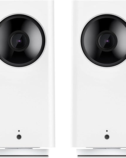Wyze Cam Pan v2 360° Pet Camera with Phone App PTZ Indoor Smart Security Camera for Dog Cat Baby Elderly Monitoring, 2-Pack WYZE