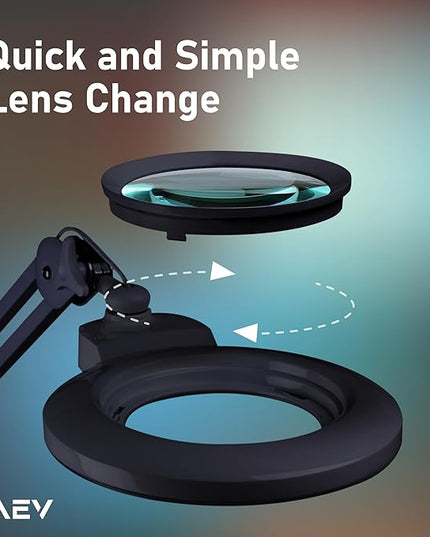 5D/20D Diopter Acrylic Lens - Black - LeafyLoom