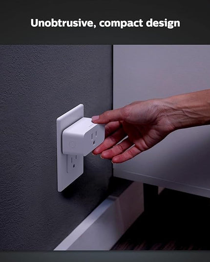 Philips Hue Smart Plug, White - 1 Pack - Turns Any Light Into a Smart Light - Control with Hue App - Compatible with Alexa, Google Assistant, and Apple HomeKit PhilipsHue