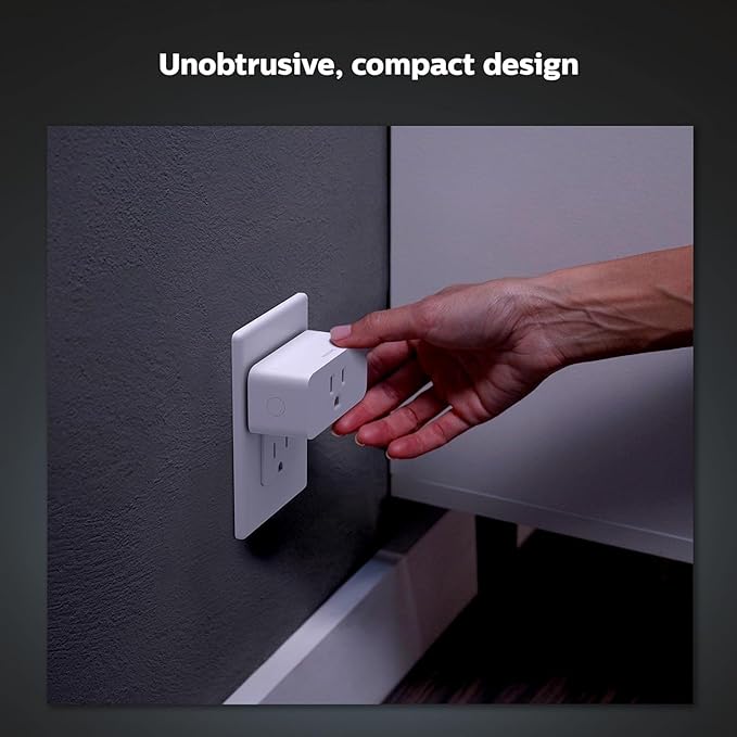 Philips Hue Smart Plug, White - 1 Pack - Turns Any Light Into a Smart Light - Control with Hue App - Compatible with Alexa, Google Assistant, and Apple HomeKit PhilipsHue