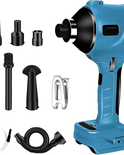 Cordless Dust Blower for Makita 18V Battery, Brushless Handheld Air Blower Compressed Air Duster 447 MPH for Garages Workshop Sawmill Room Home Cleaning(Battery Not Included) - LeafyLoom