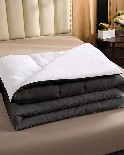 Erosebridal Ice Hockey Comforter Set King, Hockey Player Down Comforter for Kids Boys Girls Teens Juvenile, Sports Game Duvet Set, Soft Winter Quilted Duvet Sports Bedroom Decor for All Season - LeafyLoom