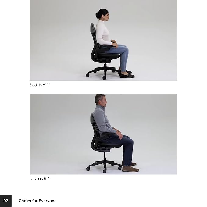 Steelcase Gesture Office Chair - Ergonomic Work Chair with Wheels for Carpet - Comfortable Office Chair - Intuitive-to-Adjust Chairs for Desk - 360-Degree Arms - Wasabi Green Fabric - LeafyLoom