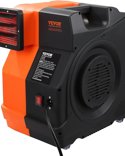 VEVOR Inflatable Blower, 1500W, 2 & 2.1 HP Bounce House Blower, Pump Commercial Air Blower for Inflatables, 3100 RPM Bouncy Castle Electric Fan Perfect for Bounce House - LeafyLoom