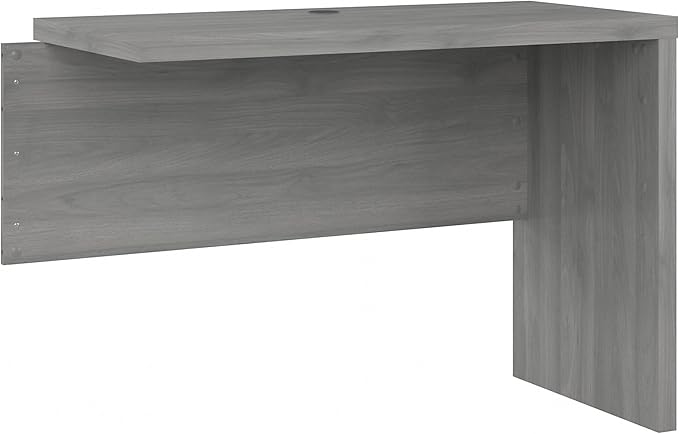 Bush Business Furniture Echo Desk Return/Bridge, Modern Gray - LeafyLoom