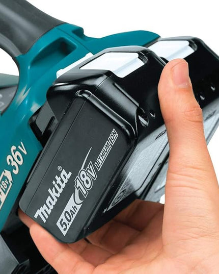 Makita XBU02PT 36V (18V X2) LXT® Brushless Blower Kit, Teal, (5.0Ah) - LeafyLoom