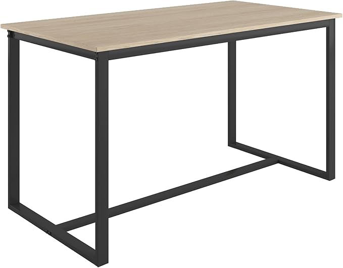 NicBex Dining Table Set for 4 Kitchen Table and Chairs Five-Piece Set Table and Chair with Backrest for Kitchen, Bar, Living Room, Breakfast Nook, Industrial Style, Solid Structure, Beige - LeafyLoom