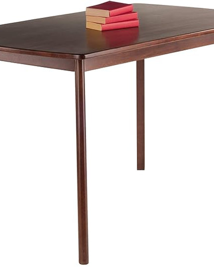 Winsome 94848 Shaye Dining Table, Walnut, 47.2x29.53x29.13 - LeafyLoom