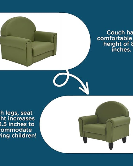 Children's Factory Toddler Sage As We Grow Chair - LeafyLoom