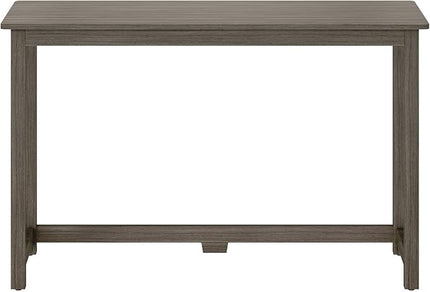 Max & Lily Solid Wood Desk, 47 Inches, Clay - LeafyLoom