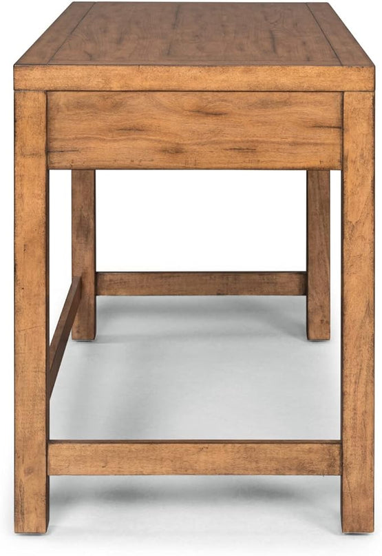 Homestyles Desk, 44Lx23.75Dx31.25H, Brown - LeafyLoom