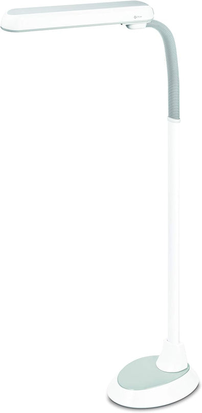 OttLite 24 Watt Floor Lamp with Flexible Neck - LeafyLoom