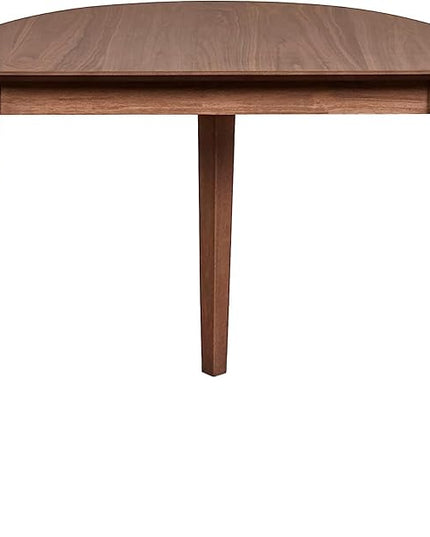 New Classic Furniture Oscar Corner Table, Walnut - LeafyLoom
