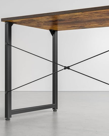 CubiCubi Computer Desk, 32 inch Small Home Office Desk for Small Spaces, Modern Simple Style for Home, Office, Study, Writing, Vintage - LeafyLoom