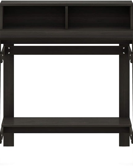 Furinno Simplistic a Frame Computer Desk, Espresso - LeafyLoom