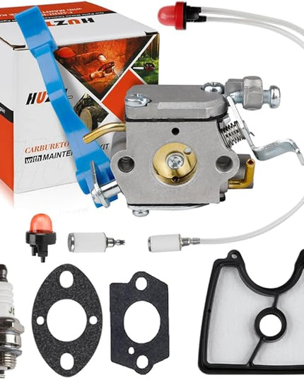 Huztl 125BV Carburetor Kit for Husqvarna 125B Handheld Leaf Blower 590460102 - LeafyLoom