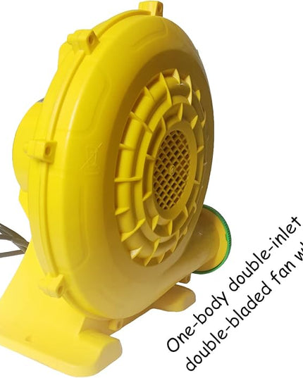 Inflatable Bounce House Blower, Air Blower for Inflatable Castle and Jump Slides, Portable and Powerful Fan Pump Commercial Inflatable Blower, Blower for Bounce House - LeafyLoom