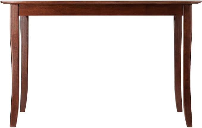 Winsome Inglewood Dining Table, Walnut, 47.24x29.53x29.13 - LeafyLoom