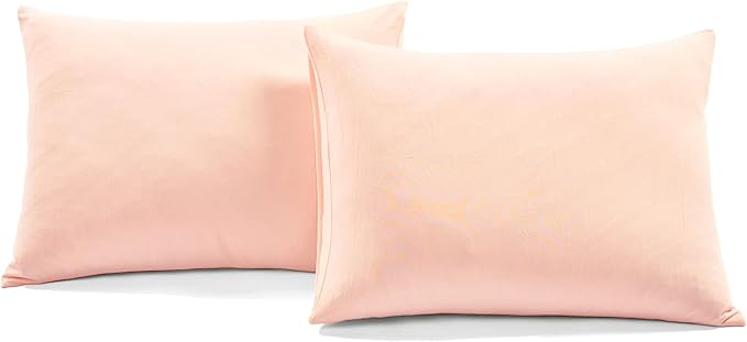 Lush Decor Reyna Ruffle Daybed Set - 6 Piece Cozy Ruffled Bedding Set - Timeless Elegance and Comfort - 68" W x 92" L, Blush - LeafyLoom
