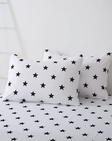 Boys Camo Deer Bedding Set Queen Size 7 Piece Bed in A Bag Camouflage American Flag Comforter Set for Kids Teens Men Super Soft All Season - LeafyLoom