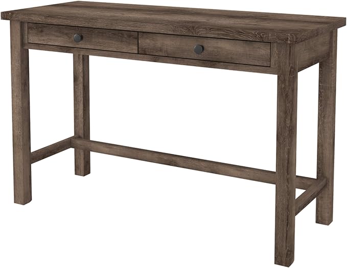 Signature Design by Ashley Arlenbry Farmhouse 47" Home Office Desk, Weathered Oak Gray - LeafyLoom