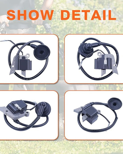 Ignition Coil For Jonsered 531003384 For Husqvarna 145BT 145B Blower Part, Ignition Coil - LeafyLoom