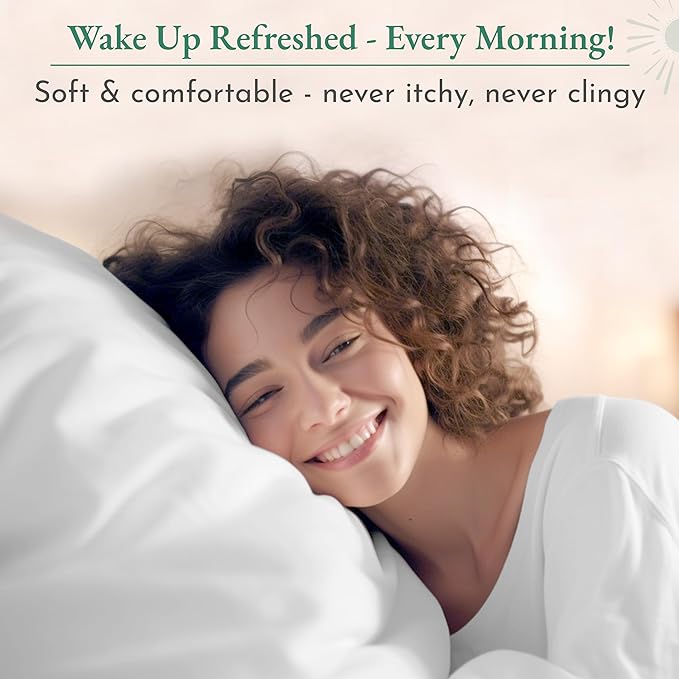 CALIFORNIA DESIGN DEN 5-Star Hotel 600 Thread Count 100% Cotton Sheets Set - Soft & Smooth Queen Sheet for Bed with Deep Pockets, Quality Beats Egyptian Cotton Sheets and Pillowcases (Seafoam) - LeafyLoom