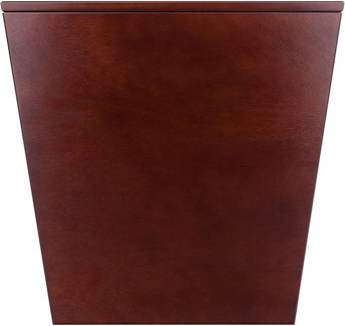 Winsome Trading, Inc. Mezo Cube Storage, Walnut 18.5 inches - LeafyLoom