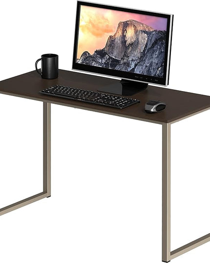 SHW Home Office 32-Inch Computer Desk, Espresso - LeafyLoom